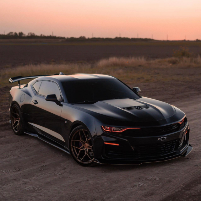 2019+ CHEVROLET CAMARO SS PRE-BUILT RGBW HEADLIGHTS main image